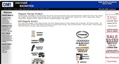 Desktop Screenshot of discovermagnetics.com