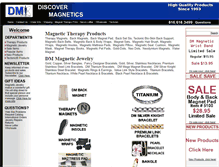 Tablet Screenshot of discovermagnetics.com